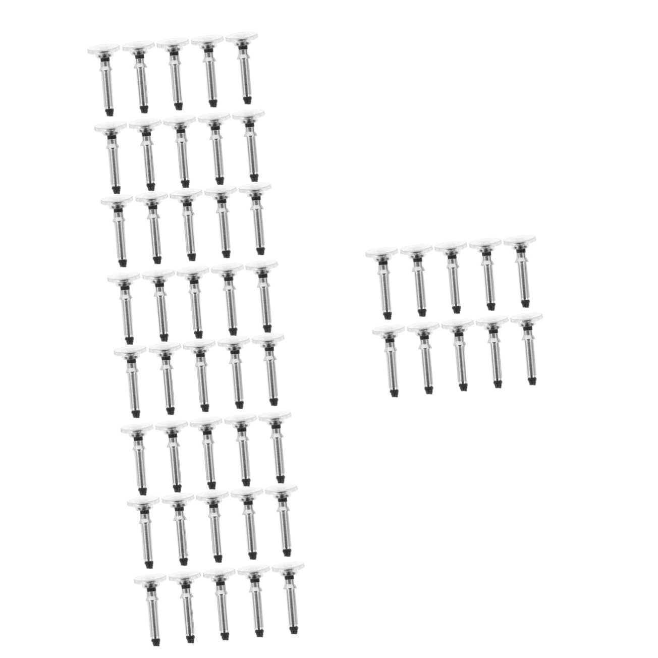 50piezas De para Stylus Capacitivo Compatible Teléfonos Tablets y Laptops Disc Tip y De Instalar