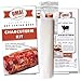 UMAi Dry Charcuterie Kit, Dry Curing Meat Kit Incl. 3 Large & 2 Small Dry Age Bags for Meat, Instacure #2 & Juniper Berries, Create Gourmet Charcuterie Boards in Your Refrigerator Over 1-6 Months