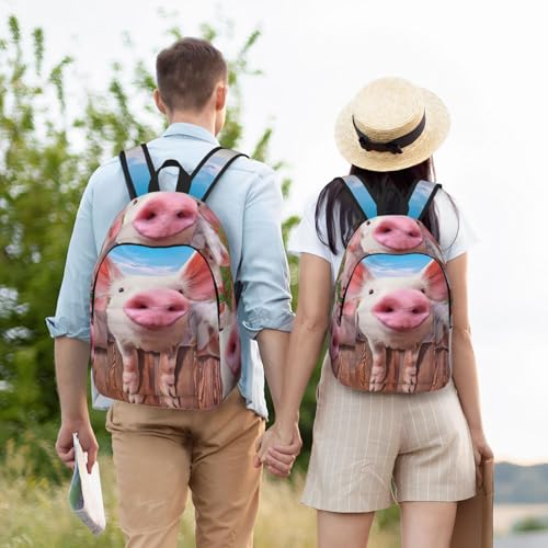 Sac à dos ordinateur cochon mignon EdWal pour soulager vos trajets - 6