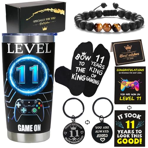 Carselage 11 Year Old Boy Gifts, 11th Birthday Gift Decorations