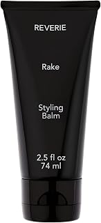 Reverie Natural Rake Styling Balm: Sulfate-Free Curl Definer & Finishing Cream for All Hair Types, 2.5 oz