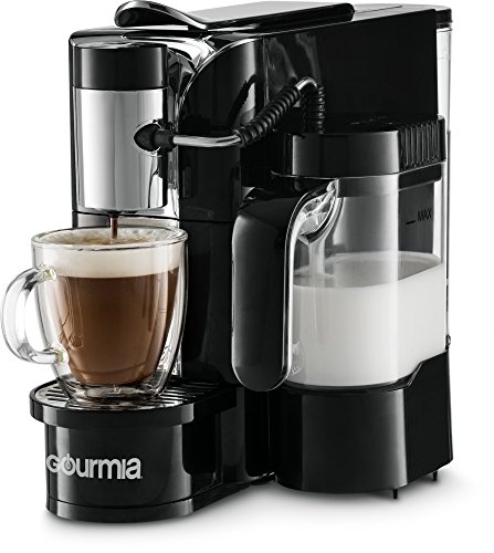 Gourmia GCM5500 1 Touch Automatic Espresso Cappuccino & Latte Maker Coffee Machine-Brew, Froth Milk, and Mix Into Cup, Black Gourmia GCM5500 1 Touch Automatic Espresso Cappuccino & Latte Maker Coffee Machine-Brew, Froth Milk, and Mix Into Cup, Black