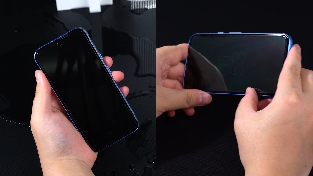 2X FULL-COVER PER Google Pixel 8a (Posteriore) Pellicola Trasparente