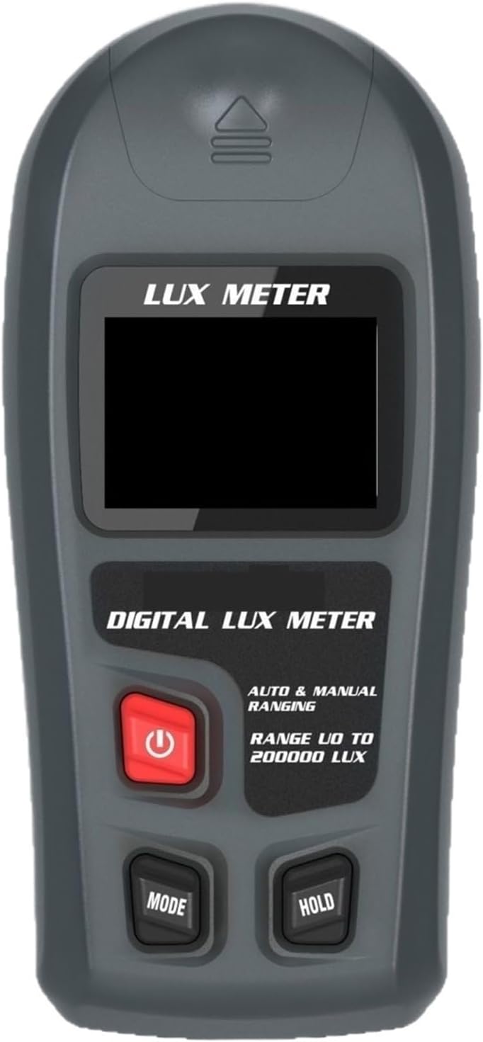 Light Meter, Digital Illuminometer Illuminance Tester High Precision Light Meter Lumen Brightness Detection,Light Meter Photography