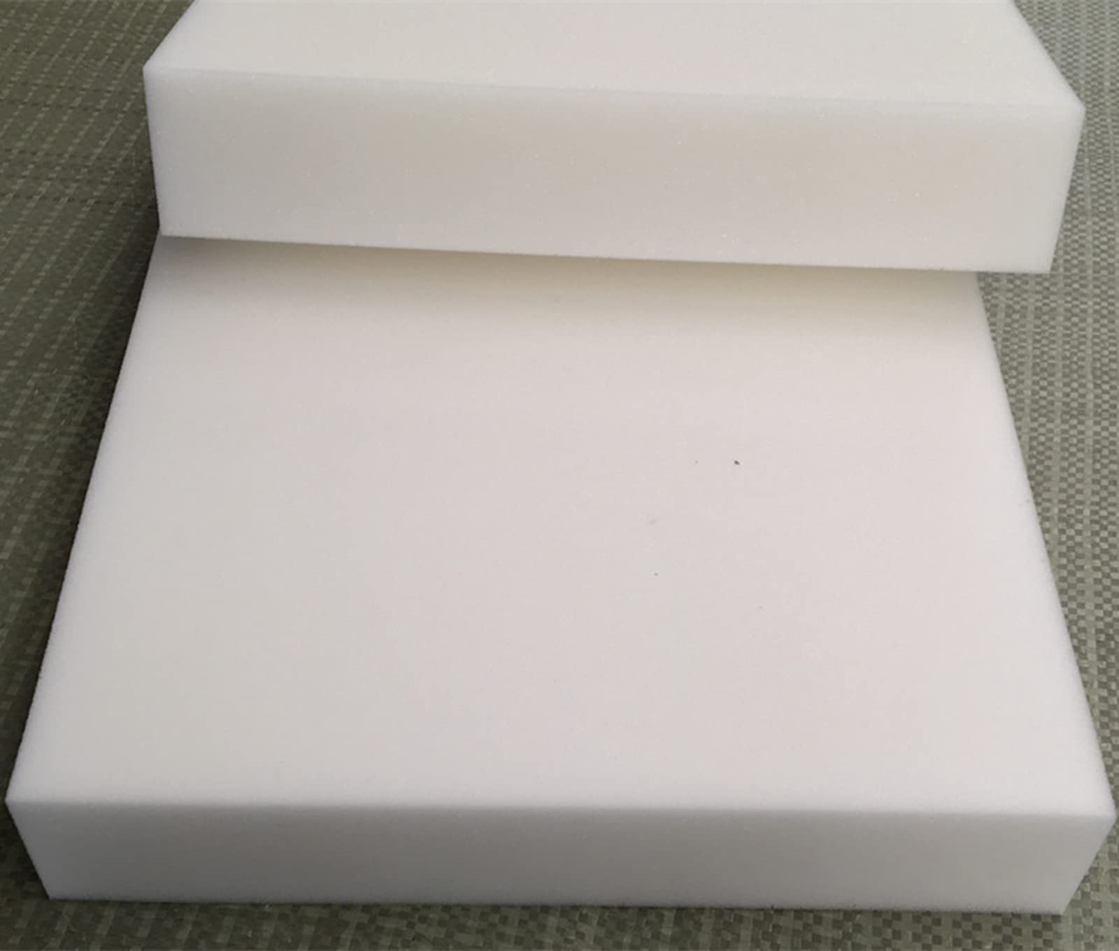 Espuma de asiento de tamaño personalizado, espuma de repuesto suave y firme para sofá, silla de comedor, cortada a cualquier tamaño de espuma de tapicería interior y exterior