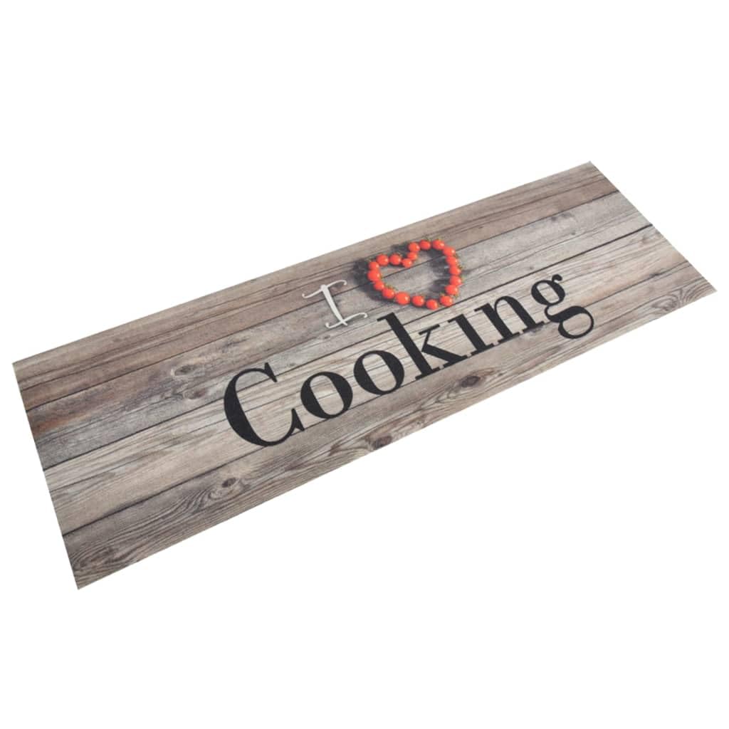 Tapis de cuisine en velours antidérapant pour protéger les sols de la maison