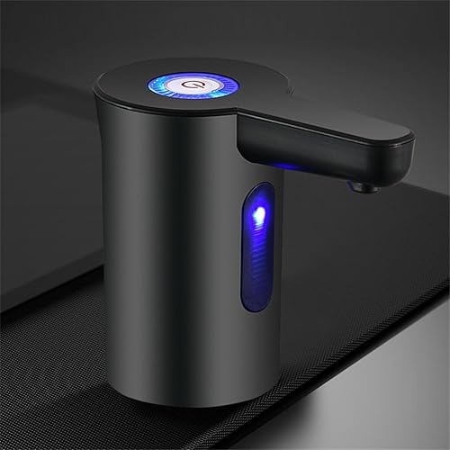 Miniatura 3 de Dispensador de bomba de agua eléctrica recargable para botellas de 2 a 5 galones, dispensador de agua portátil con carga USB, operación de un solo