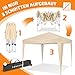 KESSER® Pavillon Faltpavillon 3x3m | Pop-Up Gartenpavillon Höhenverstellbar Stabil Wasserdicht Winterfest | Partyzelt Festzelt UV-Schutz 50+ inkl. Tasche mit Rollen & Bodenanker | Beige