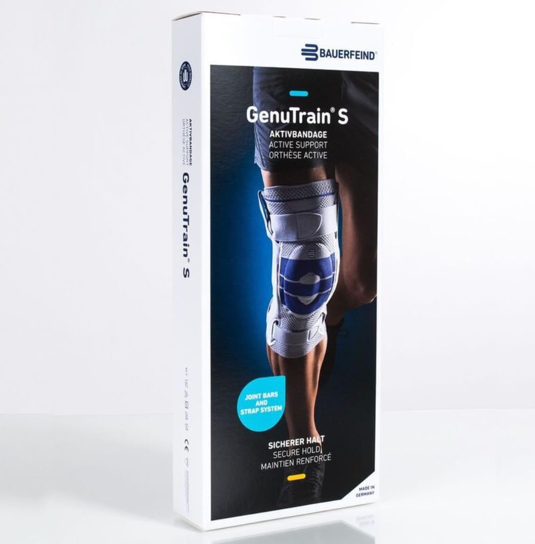 Bauerfeind - GenuTrain S - Hinged Knee Brace Support - Advanced Stability of the knee joint - Image 8