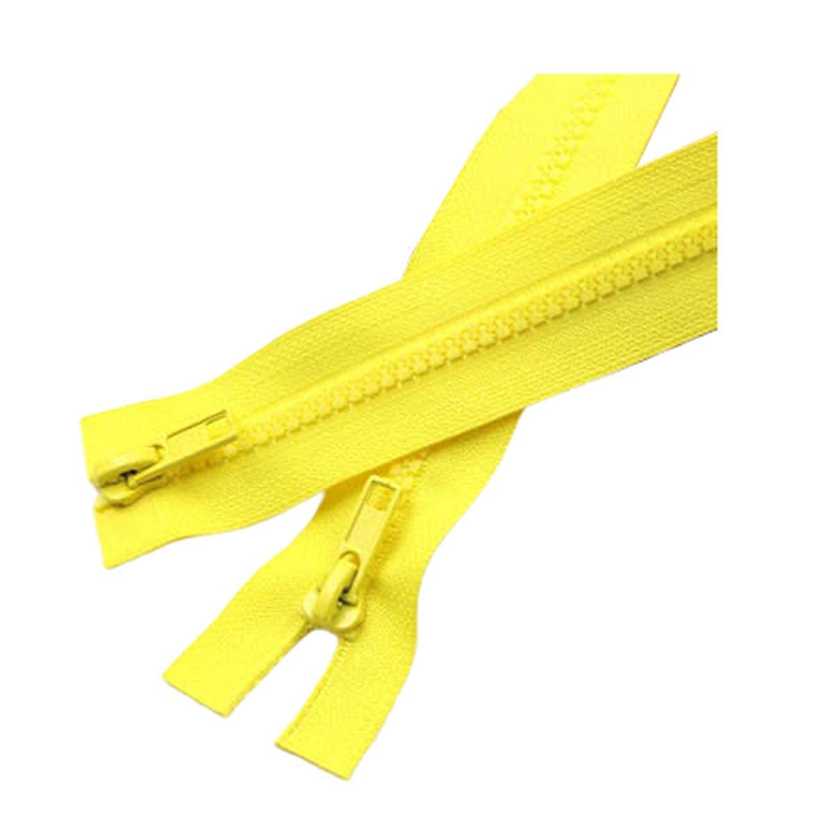 Nylon Coil Zippers Jacket Zippers,Chunky Zip,2Pcs 5# Double Opend End Zip Resin Zippers 50/200cm Down Jacket/Overcoat Zip Craft Sewing Accessories Color 5,50cm (Color : Color 6, Size : 80cm)