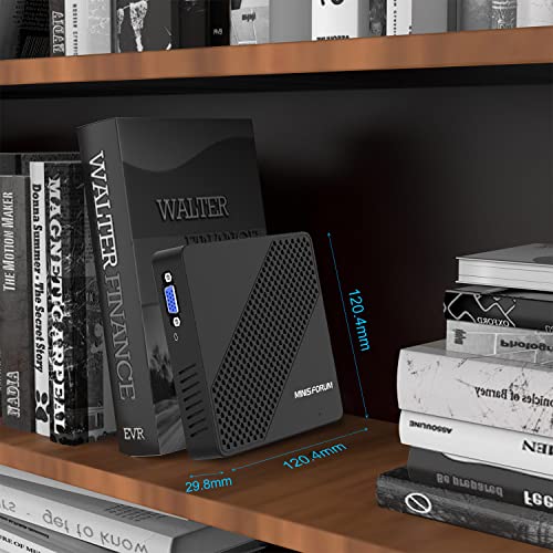 MINIS FORUM Mini PC Windows 10 N40 Lüfterlos 4 GB DDR4 / 64 GB eMMC Intel Celoren N4020 Prozessor Mini Desktop Computer… – Bild 5