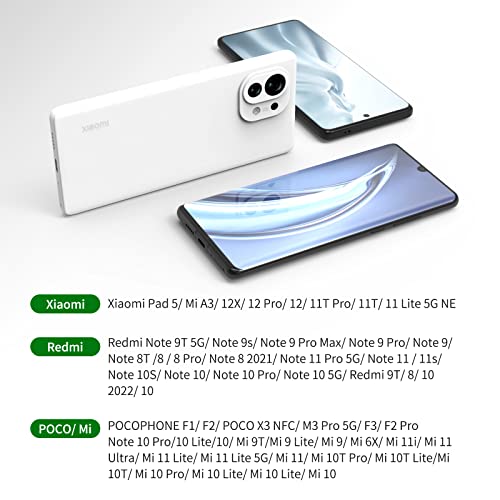 Jelanry Usb C Cable Usb Type C Cable, 120W Hypercharge Turbo Charging, 6A Fast Charging For Xiaomi Pad 5 12 Pro 12 12X 11T Pro 11 Lite 5G Ne, Redmi 10 2022 Note 11 Pro 5G Note 11 / 11S, 6.6Ft 1Pack #TOP6