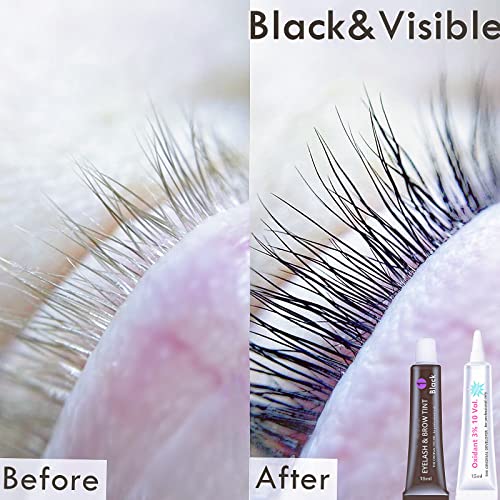Libeauty LI Black Lash Tint Kit, Keratin Black Eyelash Dye And Eyebrow Tint thumb #7