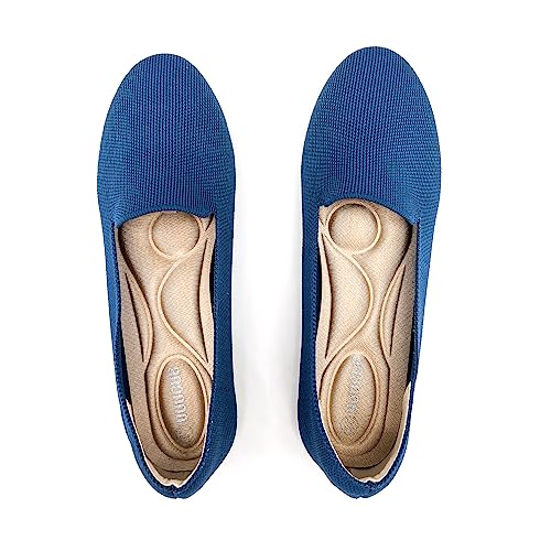 DUCOBU DUUCUB Women's Pointed Toe Slip On Ballet Flats Dress Shoes4