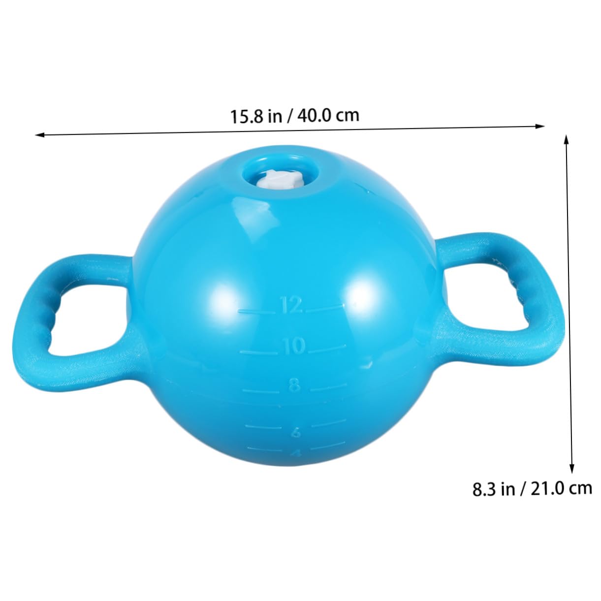 Regulowany Kettlebell Do z Podwójnymi Uchwytami Wykonany z Trwałego PVC z Płaską Podstawą Idealny Do i Ćwiczeń Siłowych dla Kobiet i Mężczyzn Fioletowy