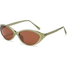 VANLINKER Retro Y2K Oval Sunglasses for Women Men VL9956 | 2026 Wrap Around 90s Lightweight Shades