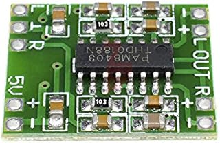 10Pcs 2x3W 2 Channel Mini Digital Power Amplifier Board PAM8403 Class D Stereo Audio Amplifier Module 5V USB Power for Arduino