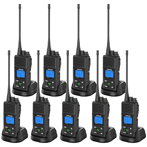 SAMCOM FPCN30A Radios Walkie Talkies, Long Distance 5W Two Way Radio, 2 Way Radio Commercial Business Programmable for Adults, Group Radios for School