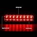 DNA MOTORING 3BL-TTAC95-LED-SM Smoked Lens LED High Mount 3rd Third Brake Light [Compatible with 95-17 Tacoma]