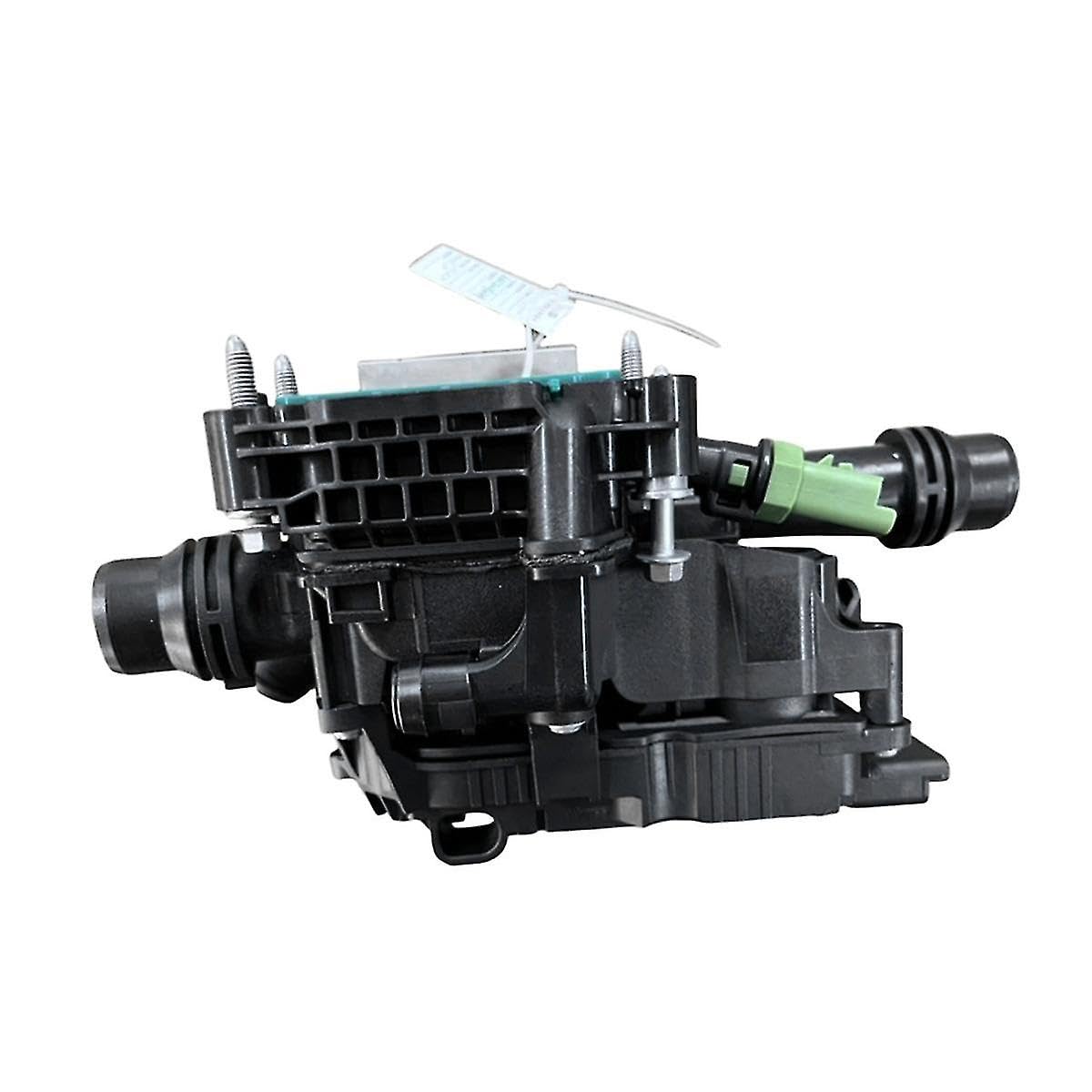 Boîtier Thermostat d'eau liquide de refroidissement moteur pour Jumpy Expert C3 C4 DS3 DS4 DS5 2008 208 308 3008 508 5008 Partner Berlingo 98035494080 9850364680 1,6 Blue HDI @Pro-Plip
