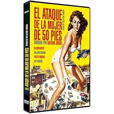 Attack of the 50 Foot Woman 1958 DVD Region 2 El Ataque de la Mujer de 50 Pies Spain Import, English Language