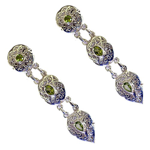 Boucles d'oreilles péridot argent véritable : finis les bijoux ternes - 4