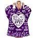 Warmstorey Best Wife Ever Hoodie Blanket – Wife Mothers Day Gift Ideas from Husband - Cozy Wife Hoodie for Women - Gifts for Wife, Anniversary Wifey Present - Birthday Wifey Idea Gifts