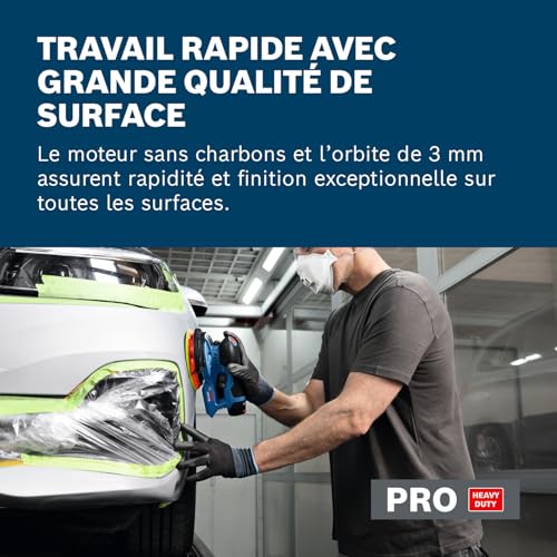 Ponceuse excentrique GEX 12V 150 3 solo BOSCH 0601373301 - vue 5