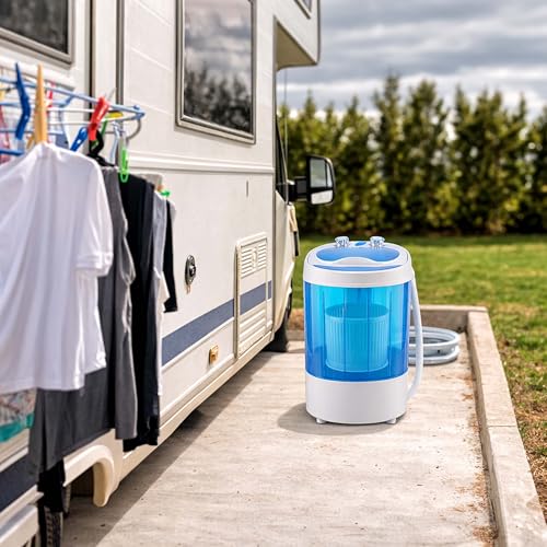 Machine à laver de voyage Wiltec 3kg avec mini lave-linge de camping essoreuse - 2