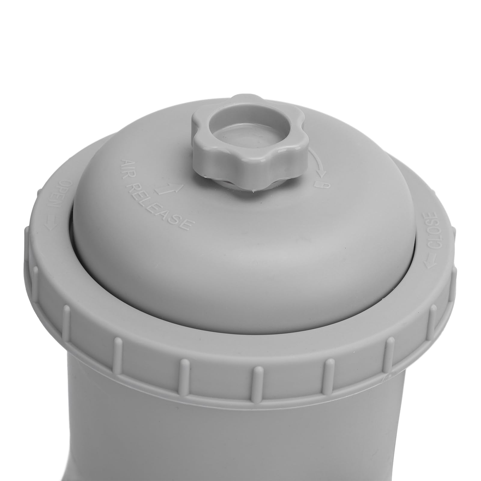 banapoy Pompa Filtrująca do Basenu 330 GPH do Basenu Naziemnego, Kompaktowa Filtracja Wody o Niskim Poziomie Hałasu 16 W z Wlotem i Wylotem 32 Mm (Wtyczka UE 220 V)