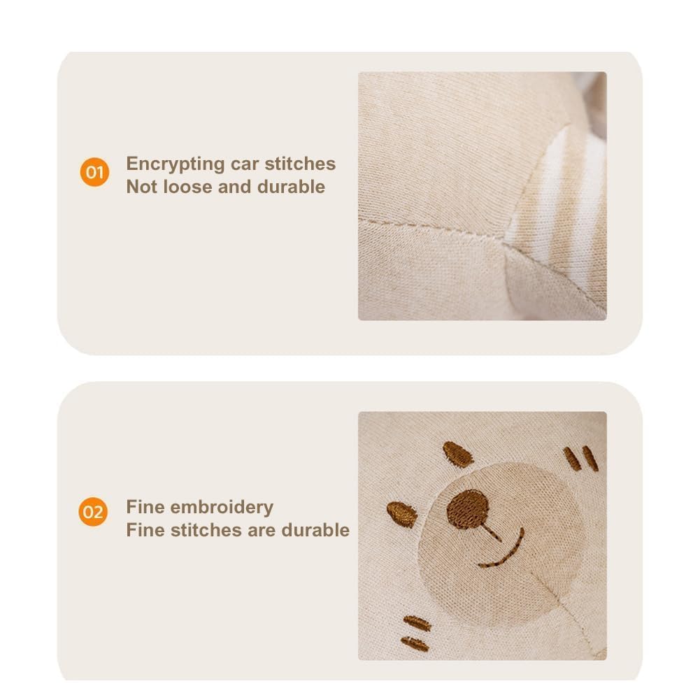 Jouet de Poussette Spirale d'Activité Bébé Animaux Jouets en Peluche Spirale Suspendu pour Poussette Lit Siège Auto Jouets Sensoriels Développement