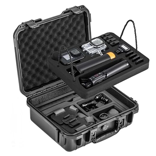 Hard Case Organizer for GoPro Action Cameras