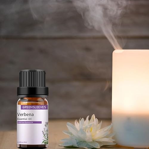 Miniatura 2 de GREENSLEEVES Aceite esencial de verbena, aceites de aromaterapia 100% puros para difusor, masaje, humidificador, 0.3 fl oz