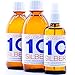 Produktbild Kolloidales Silber 600ml 10ppm 2 * 250ml & Spray 100ml Silberwasser  tgl. Produktion und Direktlieferung  Made in Germany