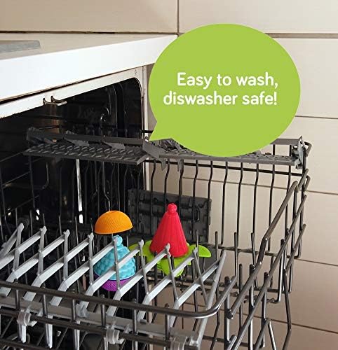 Miniatura 3 de Lalaboom - Juguete de palo de lluvia y cuentas educativas para reventar - 9 piezas - Edades de 10 meses a 4 años - BL670