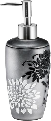 Miniatura 13 de Zahari Home Capri - Elegante juego de dispensador de jabón, diseño moderno de impresión para cocina y baño, bomba de loción, jabón para platos