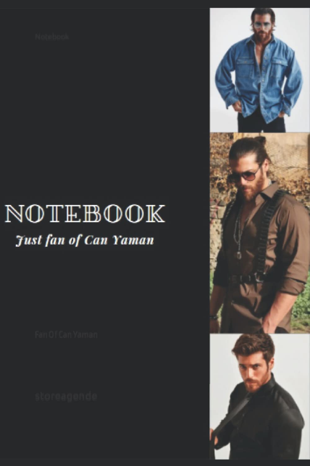 Notebook: Fan Of Can Yaman (Italian Edition)