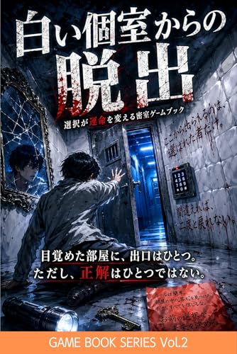 白い個室からの脱出 脱出ゲーム ゲームブック : ～選択が運命を変える密室ゲームブック（ちこなゲームブック第二弾） ちこなゲームブックシリーズ