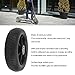 VGEBY Electric Scooter Tire,6.5 Inch Electric Scooter Solid Tire Rubber Anti Slip Explosion Proof Electric Scooter Wheel with Hub for Replacement