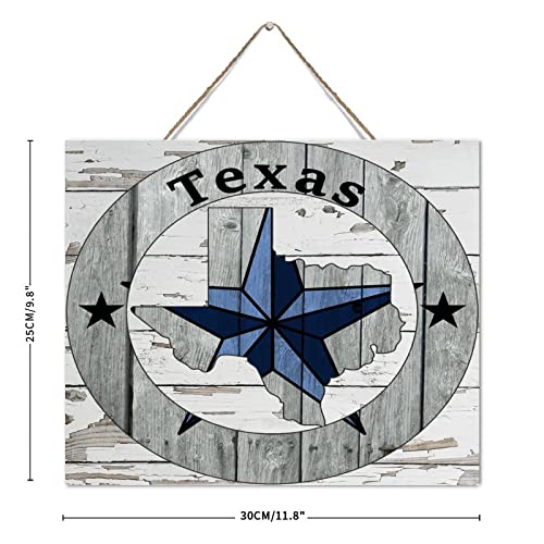 Panneau en bois d'exception Texas Lone Star gravé pour salon - 3