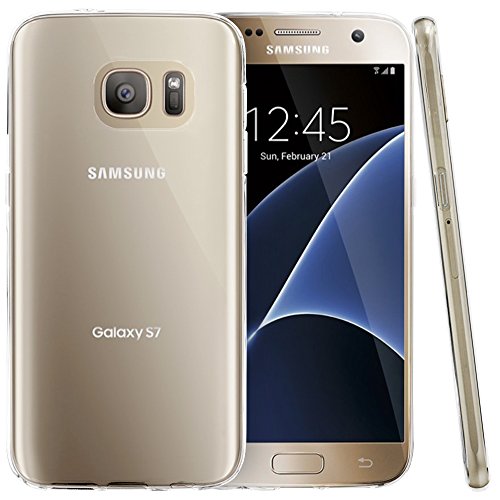 Galaxy S7 Case, REDShield [Clear] Slim & Flexible Anti-Shock Crystal Silicone Protective TPU Gel Skin Case Cover for Samsung Galaxy S7