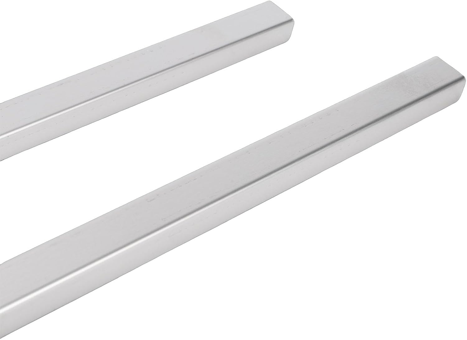 AUNMAS 2pcs Cabinet Protector Edge Guard, 304 Stainless Steel Prevents Water Damage Scratches Edge Protectors for Kitchen 3/4 inch cabinets (23inch)