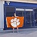 Rico Industries NCAA Clemson Tigers Orange 3' x 5' Banner Flag