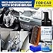 CYTITZHN Car Interior Cleaner Kit – All-Purpose Foam Cleaner for Leather, Fabric, Vinyl, Plastic, Carpet & Upholstery | Deep Stain Remover | Includes Brush & Microfiber Towel – 5oz/150ml