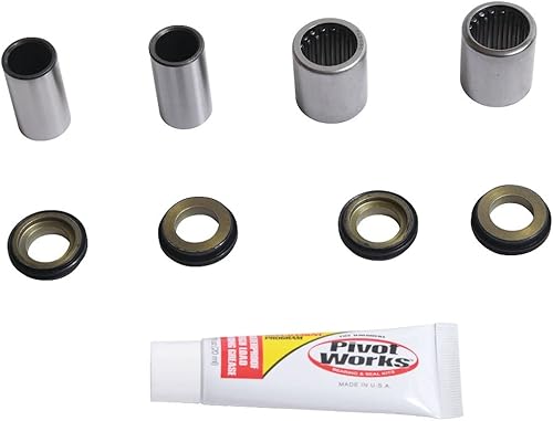 Pivot Works Kit de brazo oscilante PWSAK-K01-521 para Kawasaki KDX 200 1986-1994, KXT 250 Tecate 3 1984-1985, KXF 250 Tecate 4 1987-1988, KX 500
