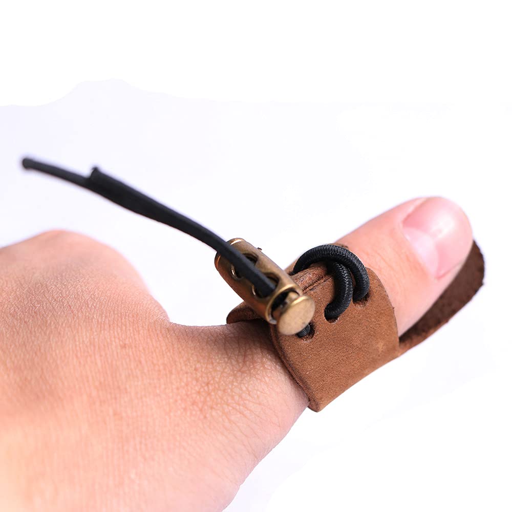 Peaktool lederen vingerbescherming groot