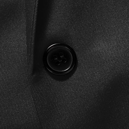 Men's One Button Business Slim Fit Suit Coat Dinner Party Wedding Blazer Lightweight Suit Jacket3