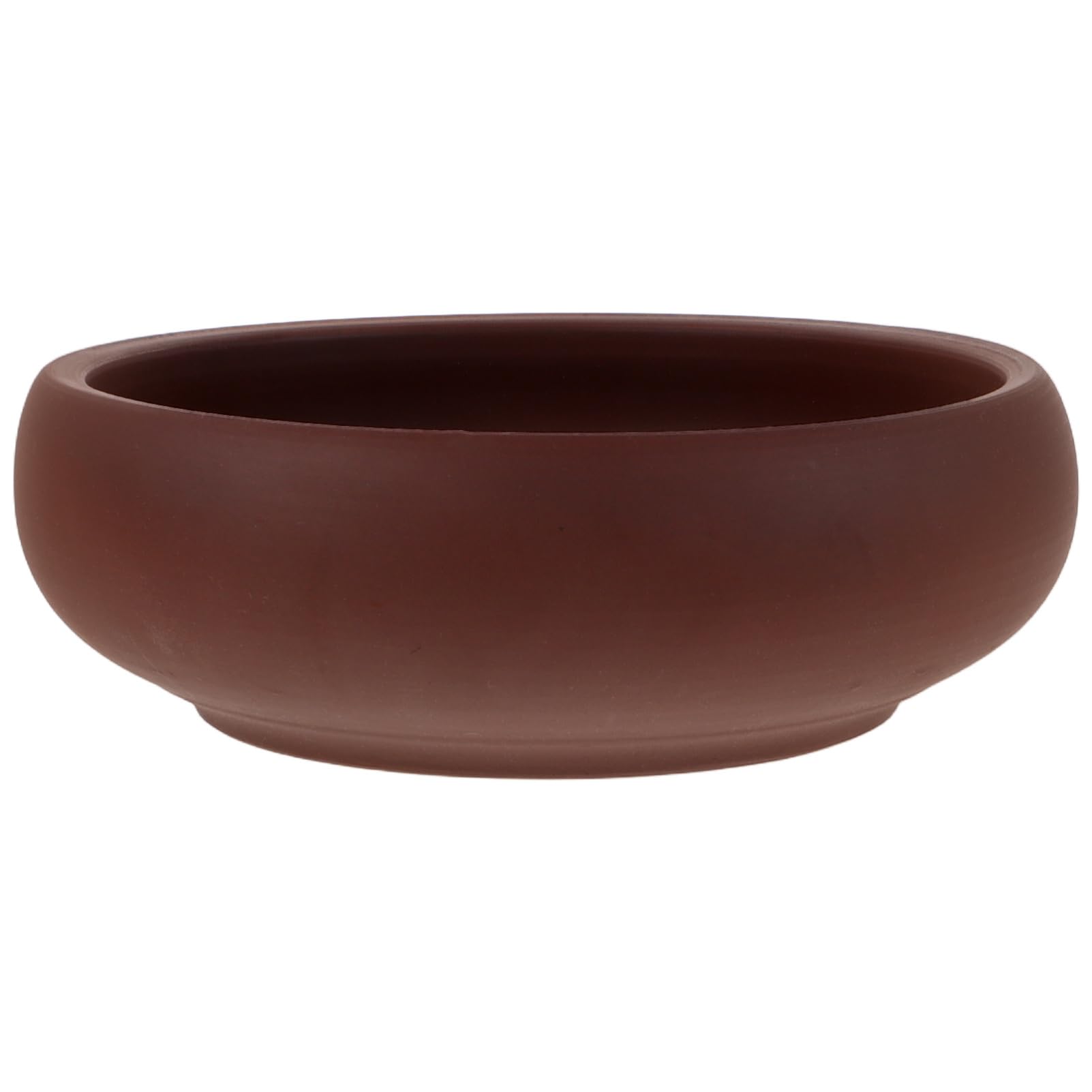 OFFSCH Vintage Clay Tea Serving Bowl Traditional Chinese Teaware for Rustic Home and Tea Ceremonies Celebrating Cultural Aesthetics