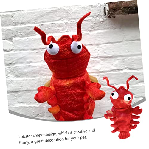 Disfraz de langosta para perros rojo XS miniatura 2