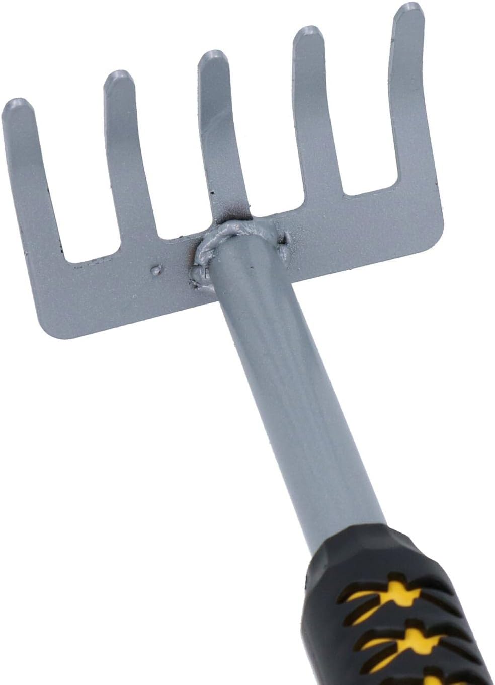 Garden Fork + Weeder + Shovel + Hoe + Rake with Telescopic Handles 25"- 37"